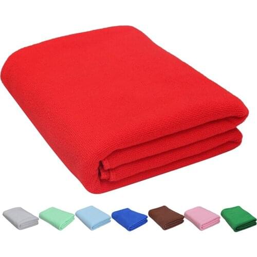 2x Large Microfibre Towel Sports Bath GYM Quick Dry Travel Swimming Camping Beach, Red