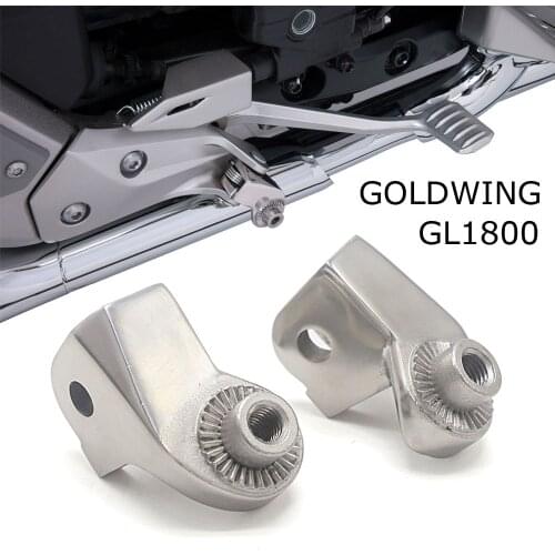 Motorcycle Driver Footrest Adapter For Honda Goldwing Tour DCT Airbag 1800 F6B GL1800 2018 2019 2020 2021