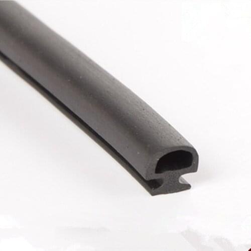 Aluminium Door Window EPDM Rubber Sealing Strip Sliding Screen Sash Seals Gasket 5mm x 7mm x 8mm 6mm x 8mm x 8mm 10m Black