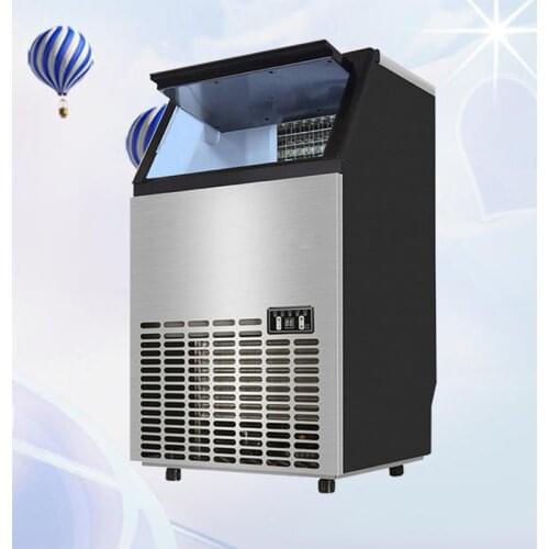 Automatic ice maker machine commercial or household for bar coffee milk tea shop ice cube making machine 110V 220V 200W