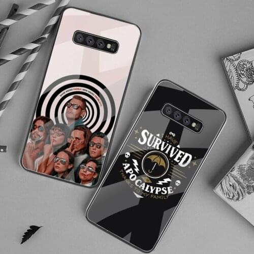Umbrella Academy Number 5 Phone Case Tempered Glass For Samsung S20 Plus S7 S8 S9 S10 Plus Note 8 9 10 Plus