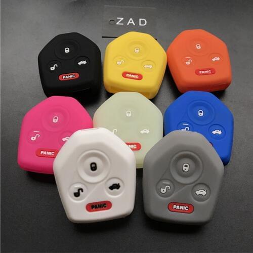 ZAD 4 buttons silicone car key case Shell cover For for Subaru Tribeca Forester WRX XV Outback Legacy Impreza Crosstrek