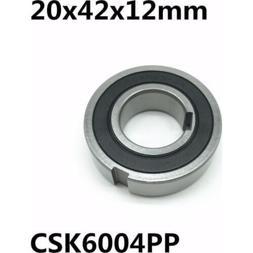 CSK6004 CSK6004PP 20x42x12 mm One Way Bearing With Keyway Sprag Freewheel Backstop Clutch Free shipping