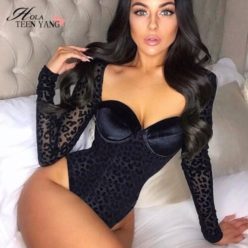 HolaTeenYang Women's Long Sleeve Bodysuits