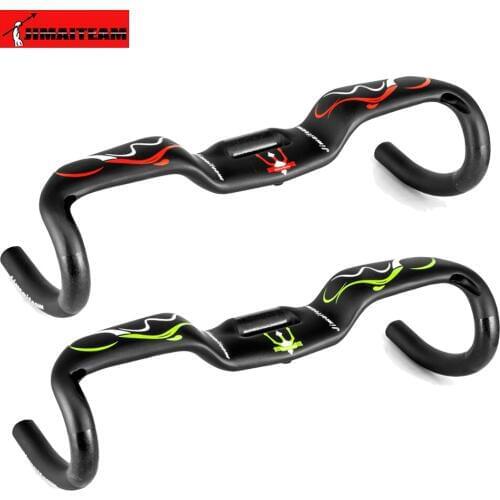 JIMAITEAM bicycle handlebars mountain bike handlebars road bike handlebars carbon fiber handlebars bicycle accessories