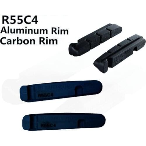 R55C4 v brake Road Bike Shoes Pads For Carbon/Aluminium Alloy Rims Dura-Ace/Ultegra/105 bike accessories R8000 6800