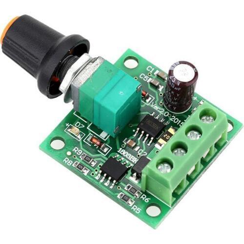 Hot Low Voltage DC PWM Motor Speed Controller Module 1.8V 3V-5V-6V 12V 2A