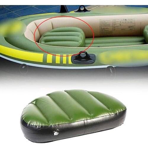 PVC Inflatable Air Cushion Mat Waterproof Fishing Boat Summer Outdoor Inflatable Boat Pillow For Water Skiing Drifting Sport
