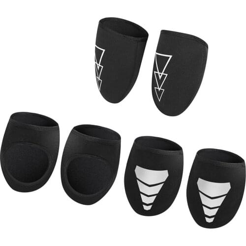 Cycling Bike Shoe Toe Covers Warm Foot Protector, Diving Cloth Made, Waterproof