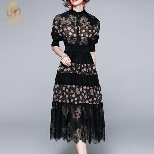 Летние платья с принтом SMTHMA China At AliExpress