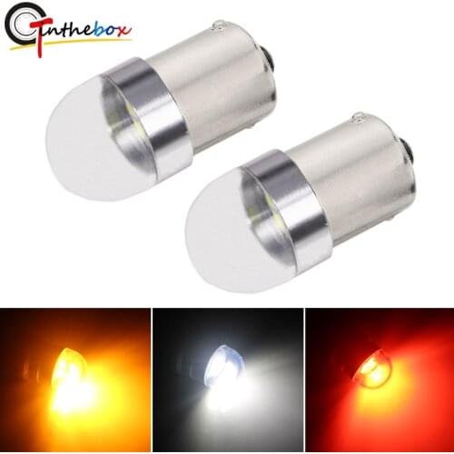 Gtinthebox p21w led car 1156 LED BA15S P21W S25 3030 Chips 6000K White Red Yellow Brake Lights Reverse Lamp DRL Car Tail Bulb