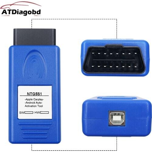 High quality NTG5S1 NTG5ES2 NTG5 S1 CarPlay For Apple CarPlay And Androidauto Auto Activation Tool For Mercedes NTG5.1 via OBD2