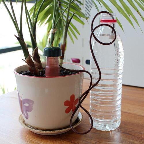 4PCS Self-Watering Stakes, Automatic Plant Watering Spikes, Vacation Plant Waterer Slow Release Device for Indoor Outdoor plants