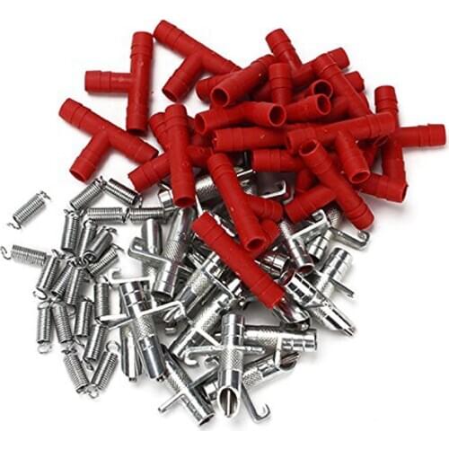 5/20/25/50Pcs Animal Rabbit Feeder Drinker Water Automatic Nipple Waterer Bunny Rodents Drinking Tools Poultry Feeding Supplies