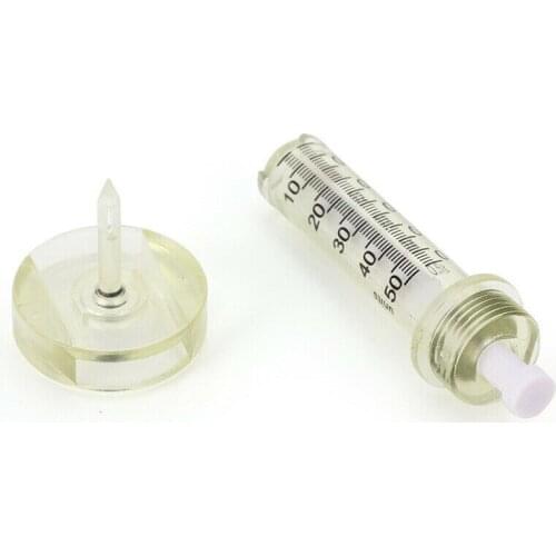 5PCS 0.5ml Ampoule Head Syringe Tube Disposable For Hyaluronic Pen Atomizer Injection Needle Free Acid Pen Tool Parts