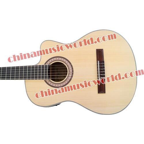 Afanti Music Hand-made Classical guitar with EQ (ACL-256)