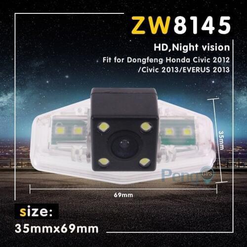 Car Rear View Camera Auto Parking Reverse Backup Camera For Dongfeng Honda Civic 2012/Civic 2013/Everus 2013