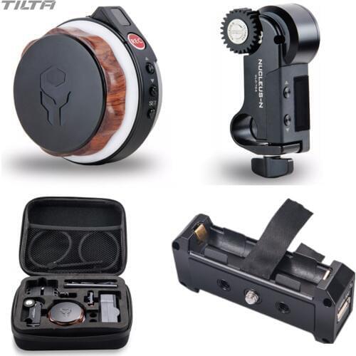 Tilta Nucleus-Nano Wireless Follow Focus Nucleus N Lens Control System with 18650 battery plate 15mm rod adapter for A7 A7S3