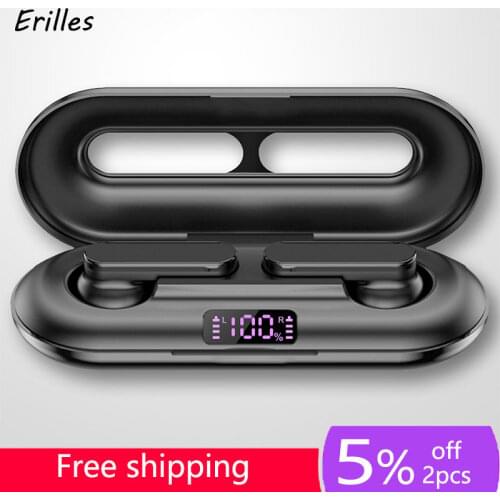 TWS Bluetooth 5.0 Wireless Headphones Sports Earbuds Waterproof Earphones Headsets with Mic for Xiaomi Samsung OPPO