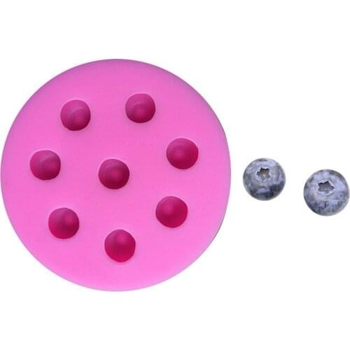 The blueberries Cakes Molds Silicone Mold Fondant Cake Chocolate Soap Candy Biscuit Sugar Mold Baking Kitchen Accessories DIY