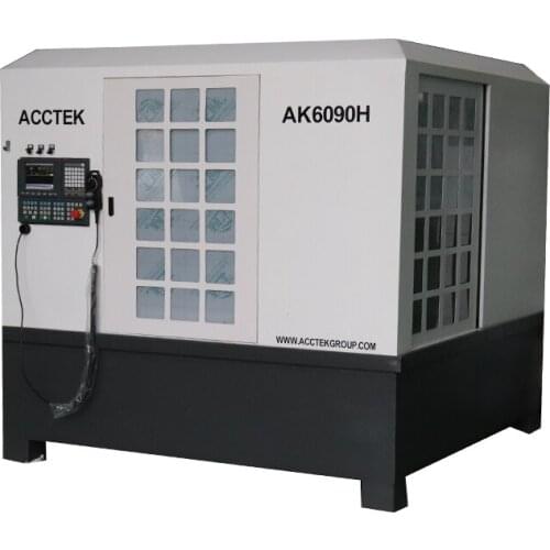 Cnc stainless steel milling/turning metal parts AK6090H cnc 6090 metal milling router machine