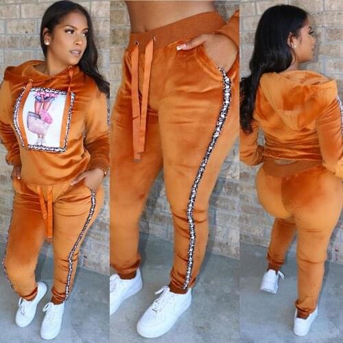 HGTE Dashiki Traditional African Clothing Two Piece Set Women Africaine Print Bodycon Tops+Pants African Clothes