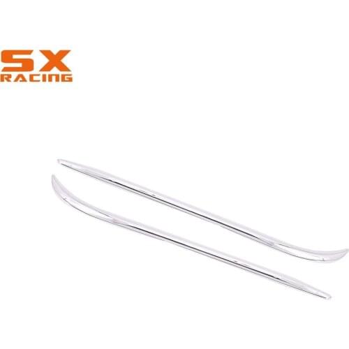 Motorcycle Chrome Fairing Eyebrows Trim Headlights Decoration Case Cover For HONDA Goldwing Gold Wing GL1800 GL 1800 2001-2011