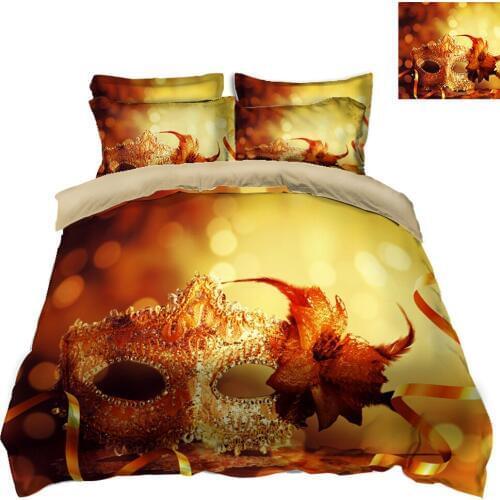 Yellow 3D Bedding Set Twin Full Queen California king Bed Sheet Linen Double Bed set king size Duvet/Quilt Cover Pillowcase
