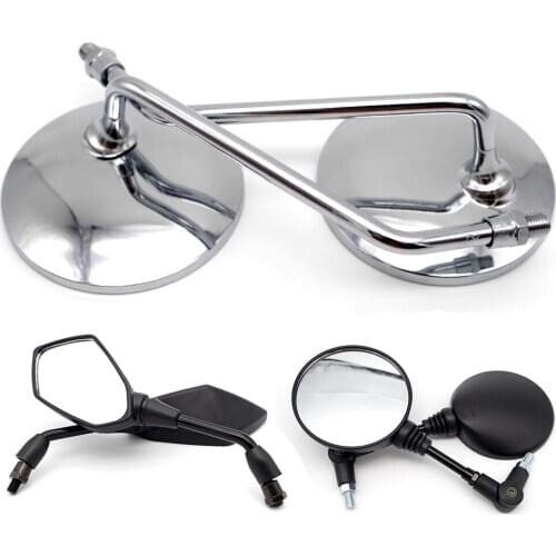 For Suzuki boulevard m50 gsf 650 burgman v-strom gn 250 boulevard intruder 1500 Motorcycle Side Rearview Mirrors Accessories