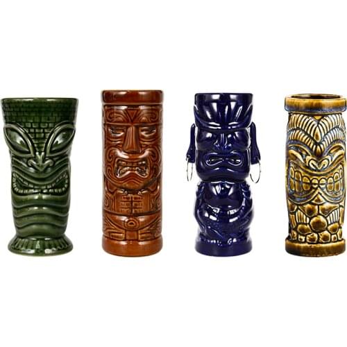 Personalized Hawaii Cocktail Creative Cup Bar Tiki Cup Ceramic Cup