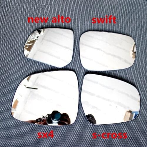Rearview Mirror lens for swift Sx4 new Alto S-cross Vitara eversing mirror lens glass