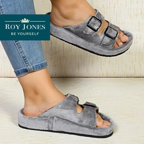 Roy Jones 2021 Summer Spring Women Slippers Casual Outdoors Textile Orthopedic Stylish Women Slippers Model Nu:TRK29