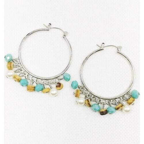 Pendientes mujer moda 2020 Ethnic Dangle Drop Earrings for Women Anniversary Bridal Party Wedding Jewelry Ornaments Accessories