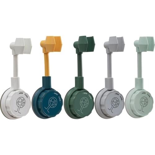 1pc Wall mounted Shower Head Holder Suction Bracket 360° Adjustable Bathroom