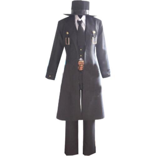 2018 BlazBlue Calamity Trigger HAZAMA Cosplay Costume For Men Full set costumes