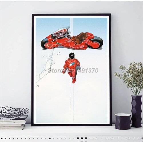 AKIRA Canvas Anime Modular Paintings Prints Cartoon Poster On The Wall Home Picture For Living Room Decoration