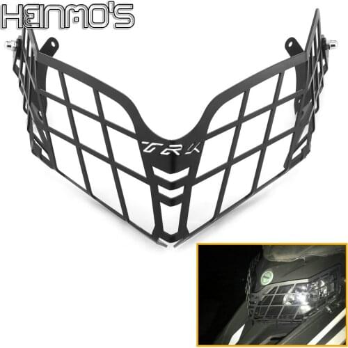 Motorcycle Accessories Headlight Protector Cover Headlamp Grille Guard For Benelli TRK502X 2018 Decorative Net Shell Replacement