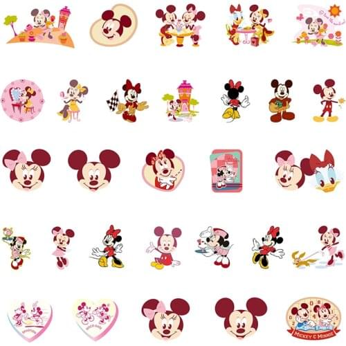 Disney Animation Mickey Minnie Mickey Mouse Image DIY Accessories Earrings Making Epoxy Earrings Perforated Accessories