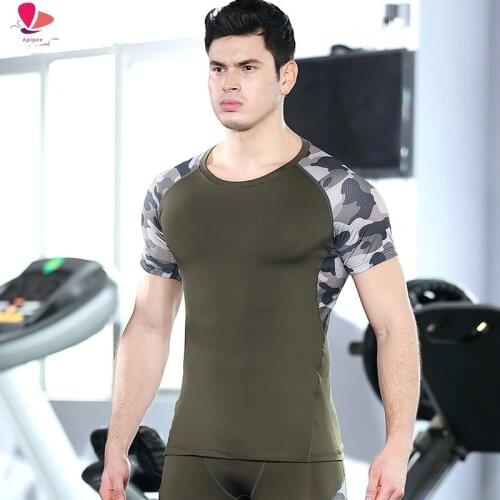 Apipee Mens Camouflage T-Shirts