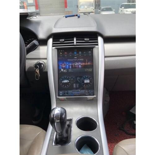 Android 9 4+128G Tesla Style Car GPS Navigation For Ford EDGE 2007-2014 Carplay Head Unit Multimedia Player Radio Stereo Car GPS