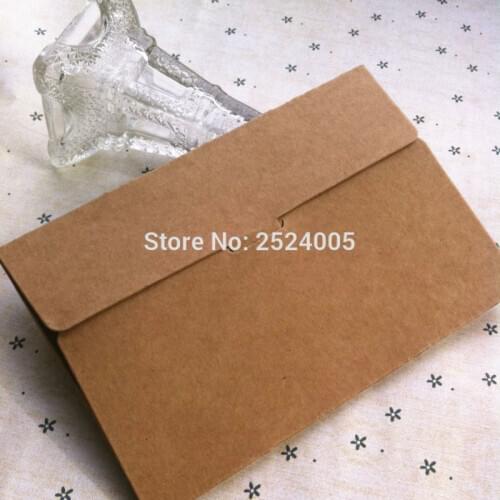 Free shipping blank karft paper postcard envelope15.5x10.2x0.5CM/gift packing box/card packing box/packing labels 40 pcs a lot