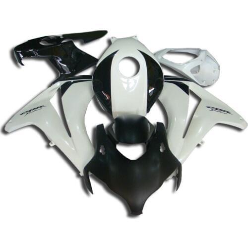 Dor-white black For CBR1000RR CBR1000 RR 08 09 10 11 CBR 1000RR 08-11 CBR1000 RR 2008 2009 2010 2011 Fairing
