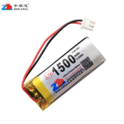 In 3.7V 1500mAh 102050 polymer lithium battery storyteller learning machine driving recorder Rechargeable Li-ion Cell