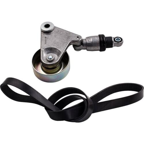 NEW-Car Drive Belt & Tensioner Kit for NISSAN GU PATROL Navara D22 Y61 ZD30 3.0 00-07