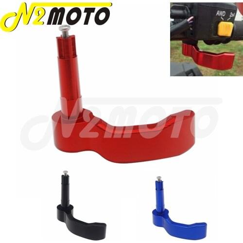 Motorcycle CNC Anti-Slip Throttle Control Lever Throttle Thumb Lever For Polaris ATV SPORTSMAN 300 400 HO 4X4 450 HO 550 570 6X6