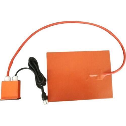 300*400mm 230v 700W Silicone Heater Pad With Adhesive and temp controller,USA plug