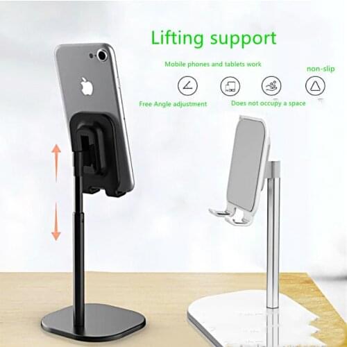 Creative mobile phone desktop bracket live TV bracket mobile phone iPad tablet bracket