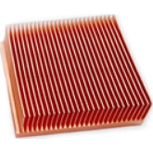 1pcs Laser Copper Heat Sink Graphics Card Memory TEC Cooling Plate 49mm Length 53.5mm Width 25.5mm Height