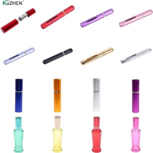 1PCS Empty Cosmetic Containers Spray Atomizer Bottles Travel Tools 5/6/15ml Portable Refillable Perfume Bottle Spray Scent Pump