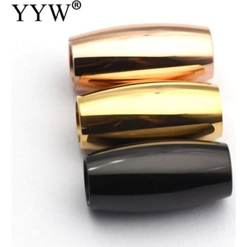 10pcs Stainless Steel Magnetic Clasps 3mm 4mm 5mm 6mm Clasp For Leather Cord Magnet Lace Buckle Jewelry DIY Making Bracelet Bulk